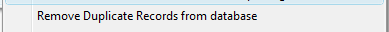 2. Remove Duplicate Records from database