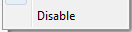 2. Disable