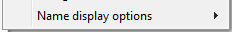 3. Name display options