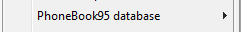 3. PhoneBook95 database