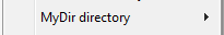 3. MyDir directory