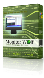 Monitor Wolf Web Site Monitoring Software Product Box Image